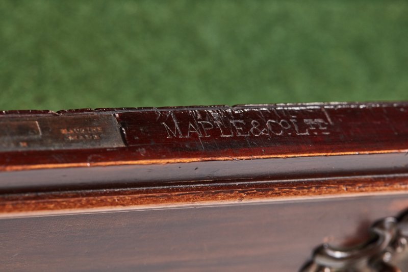 Quality Antique Carved Mahogany Sideboard by Maple & Co - Image 3